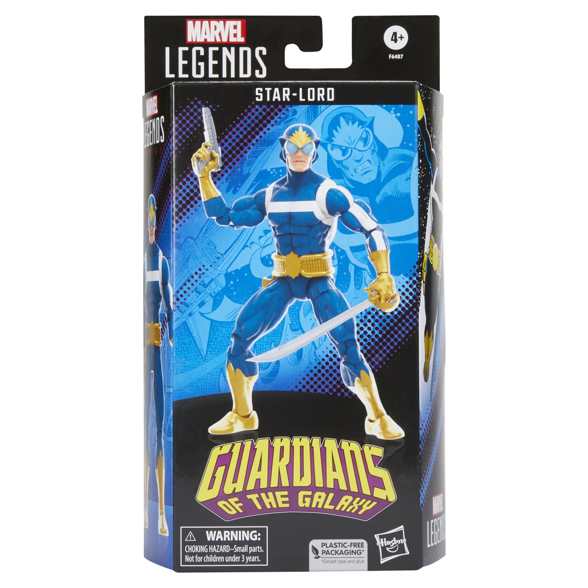 Marvel: Legends Series Star-Lord Guardians of the Galaxy Kids Toy Action  Figure for Boys and Girls (10”)